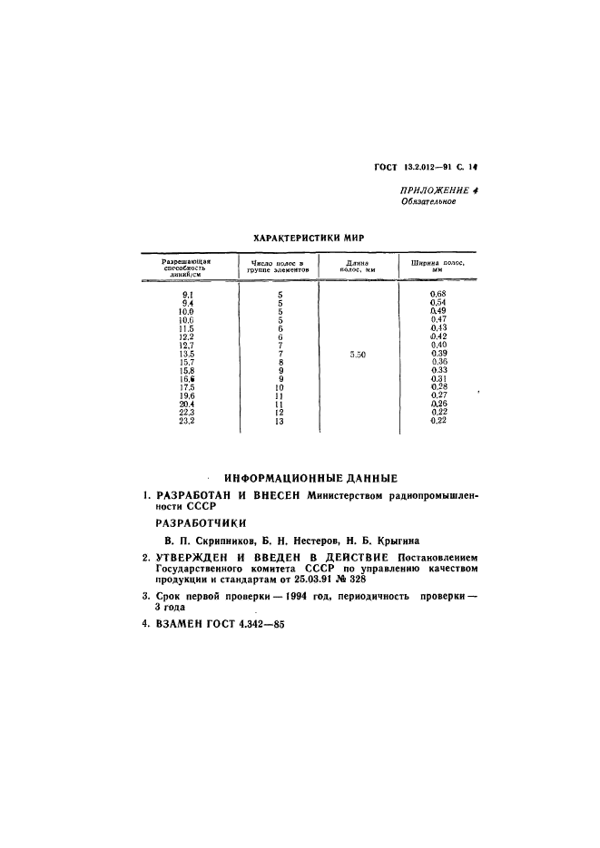 ГОСТ 13.2.012-91