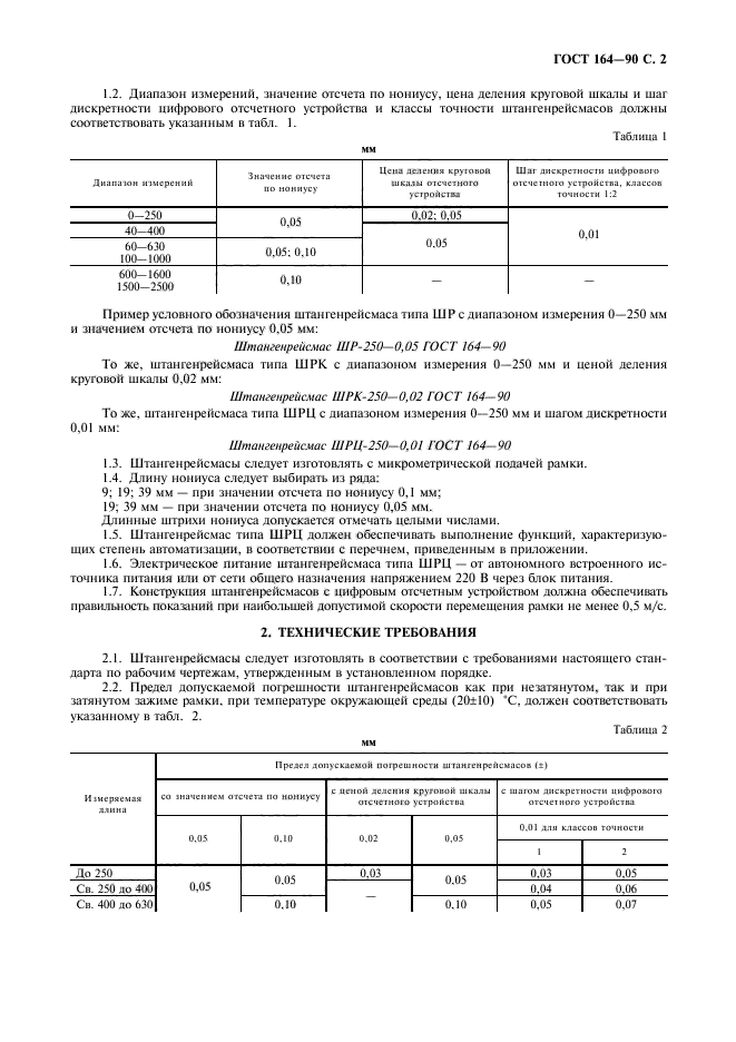 ГОСТ 164-90