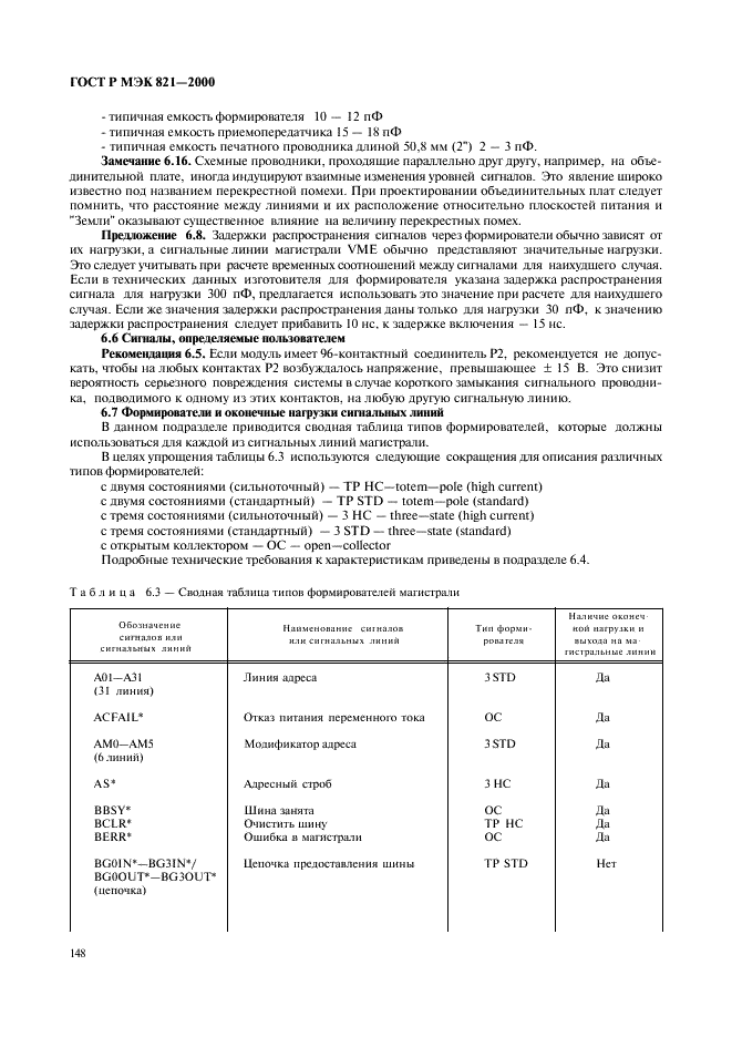 ГОСТ Р МЭК 821-2000