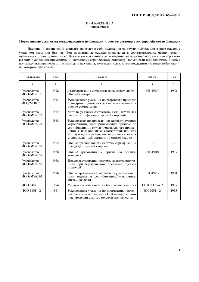 ГОСТ Р ИСО/МЭК 65-2000