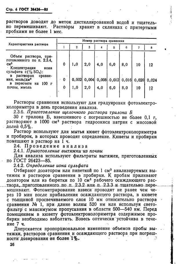 ГОСТ 26426-85