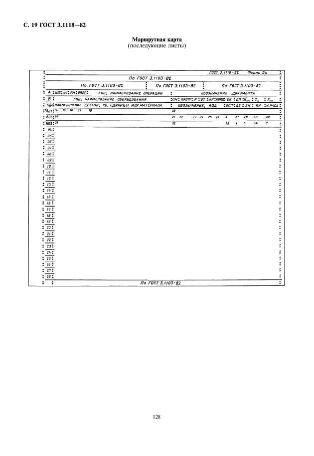 ГОСТ 3.1118-82