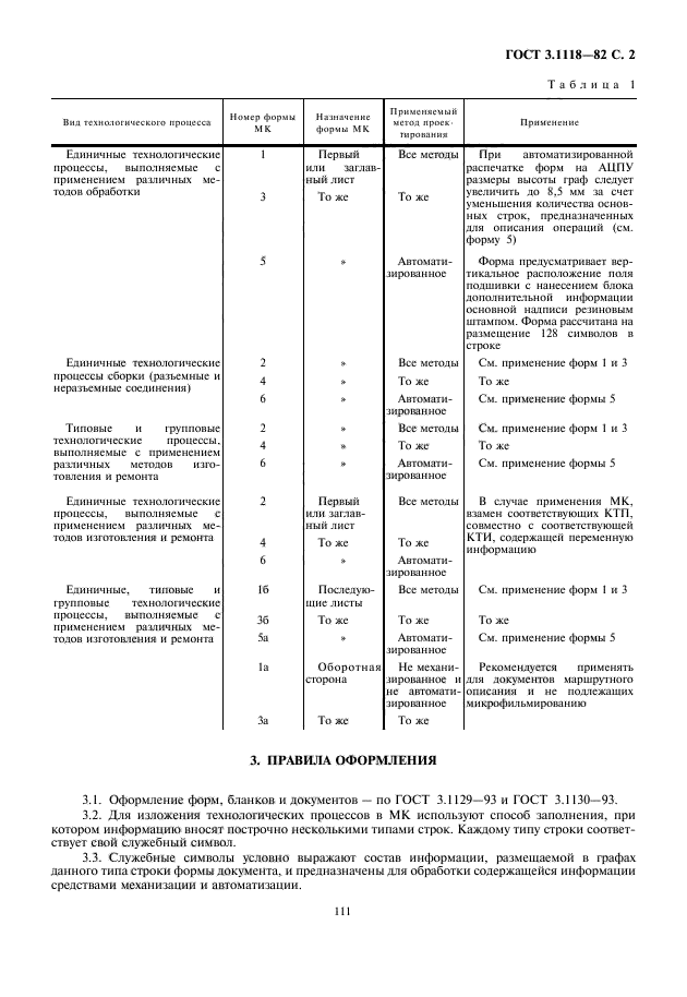 ГОСТ 3.1118-82