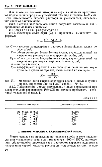 ГОСТ 23581.20-81