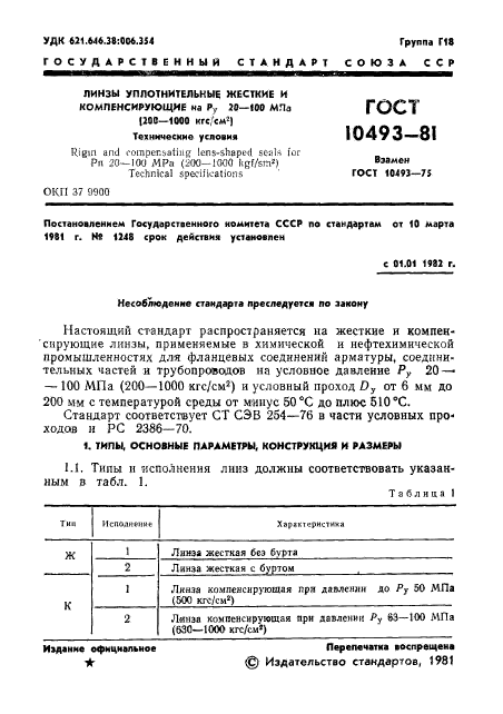 ГОСТ 10493-81