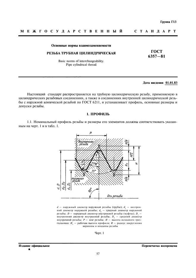 ГОСТ 6357-81