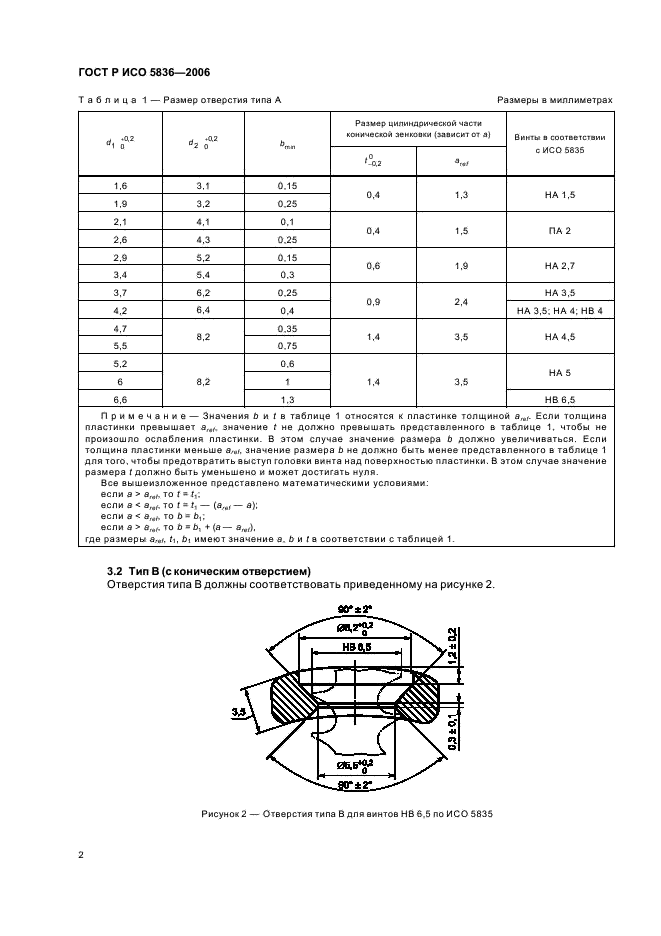 ГОСТ Р ИСО 5836-2006