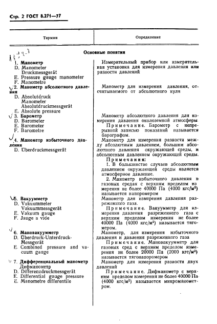 ГОСТ 8.271-77