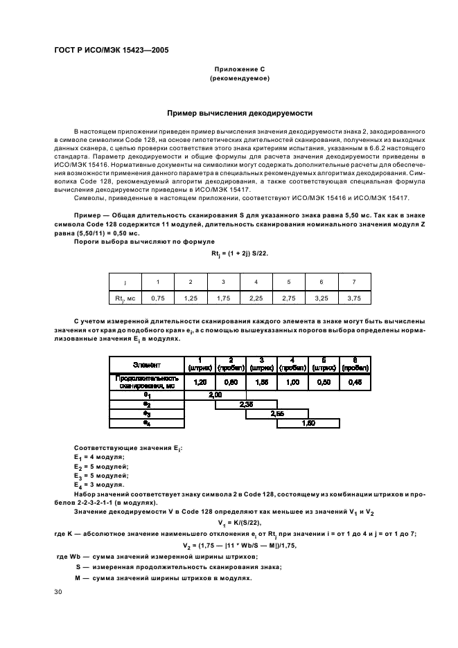 ГОСТ Р ИСО/МЭК 15423-2005