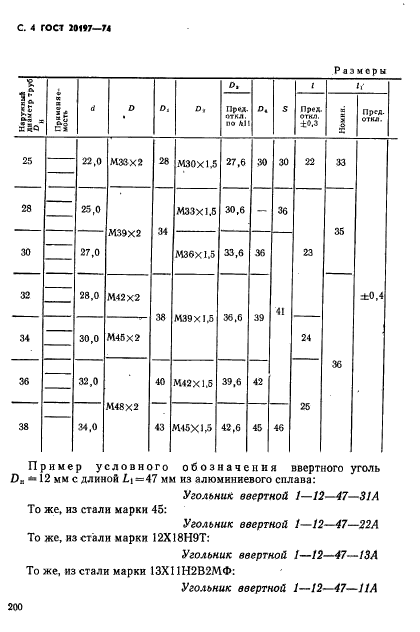 ГОСТ 20197-74