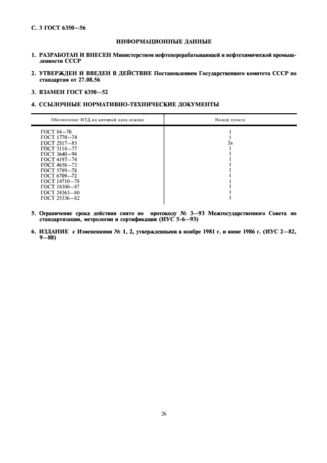 ГОСТ 6350-56