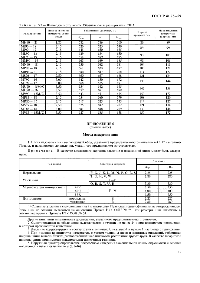 ГОСТ Р 41.75-99