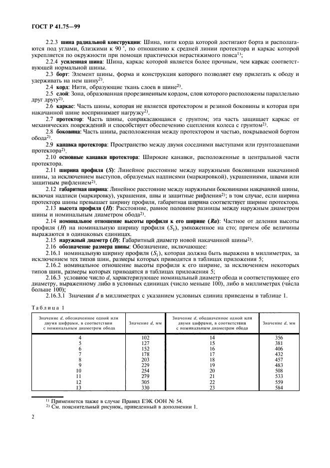 ГОСТ Р 41.75-99