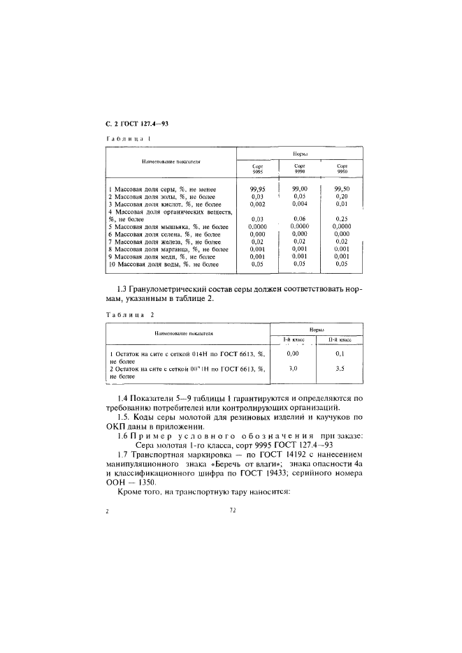 ГОСТ 127.4-93