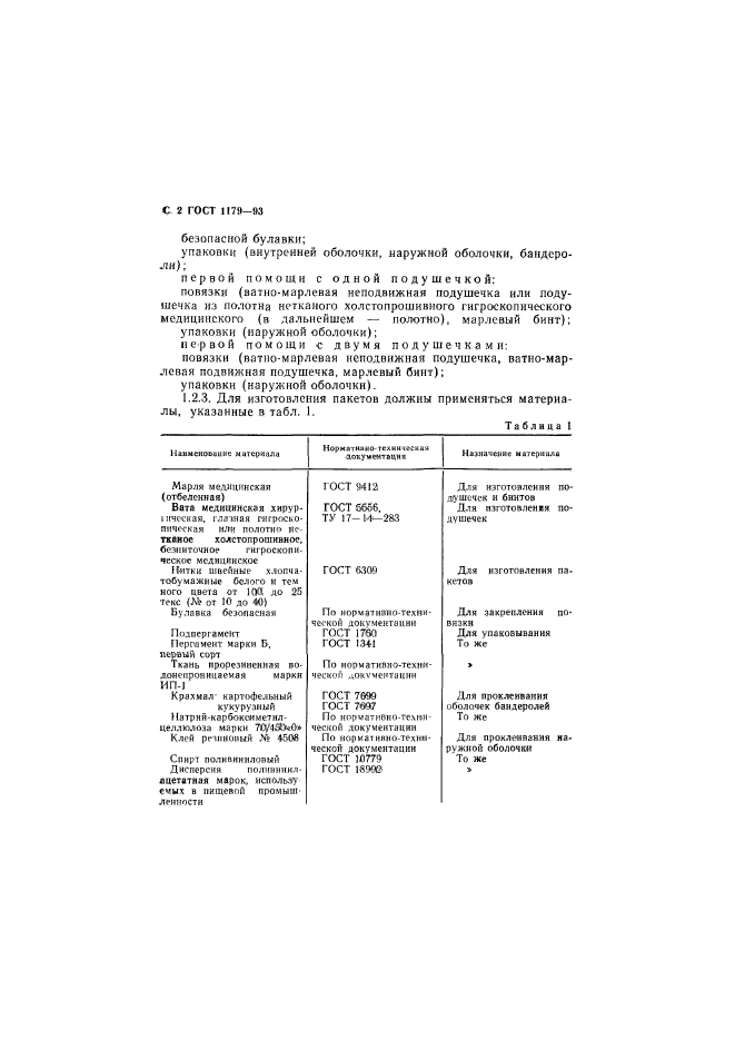 ГОСТ 1179-93