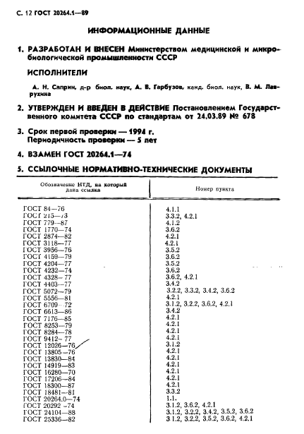 ГОСТ 20264.1-89