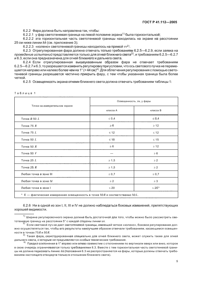 ГОСТ Р 41.112-2005