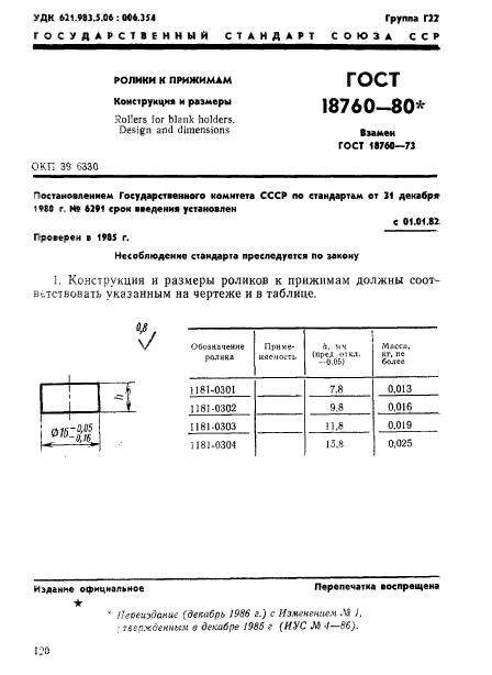 ГОСТ 18760-80