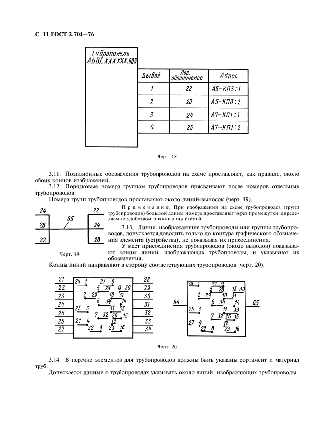 ГОСТ 2.704-76