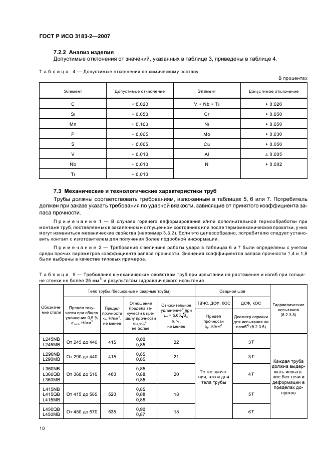 ГОСТ Р ИСО 3183-2-2007