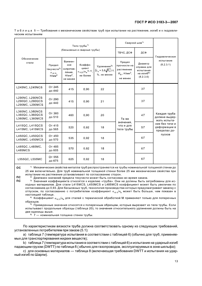 ГОСТ Р ИСО 3183-3-2007