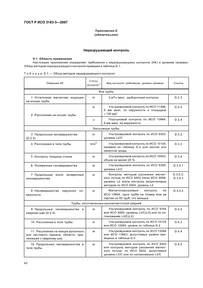 ГОСТ Р ИСО 3183-3-2007