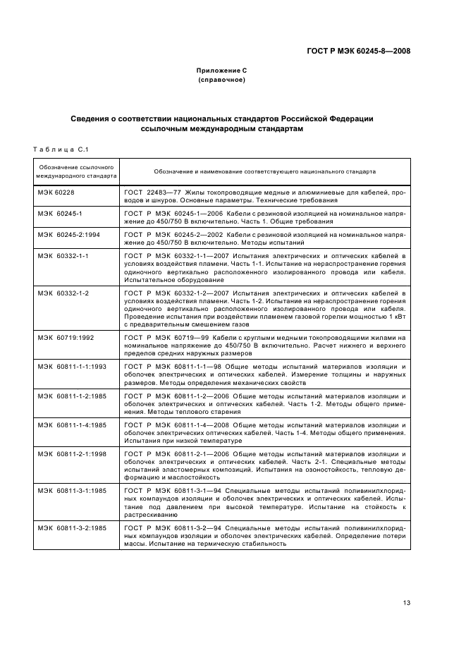 ГОСТ Р МЭК 60245-8-2008