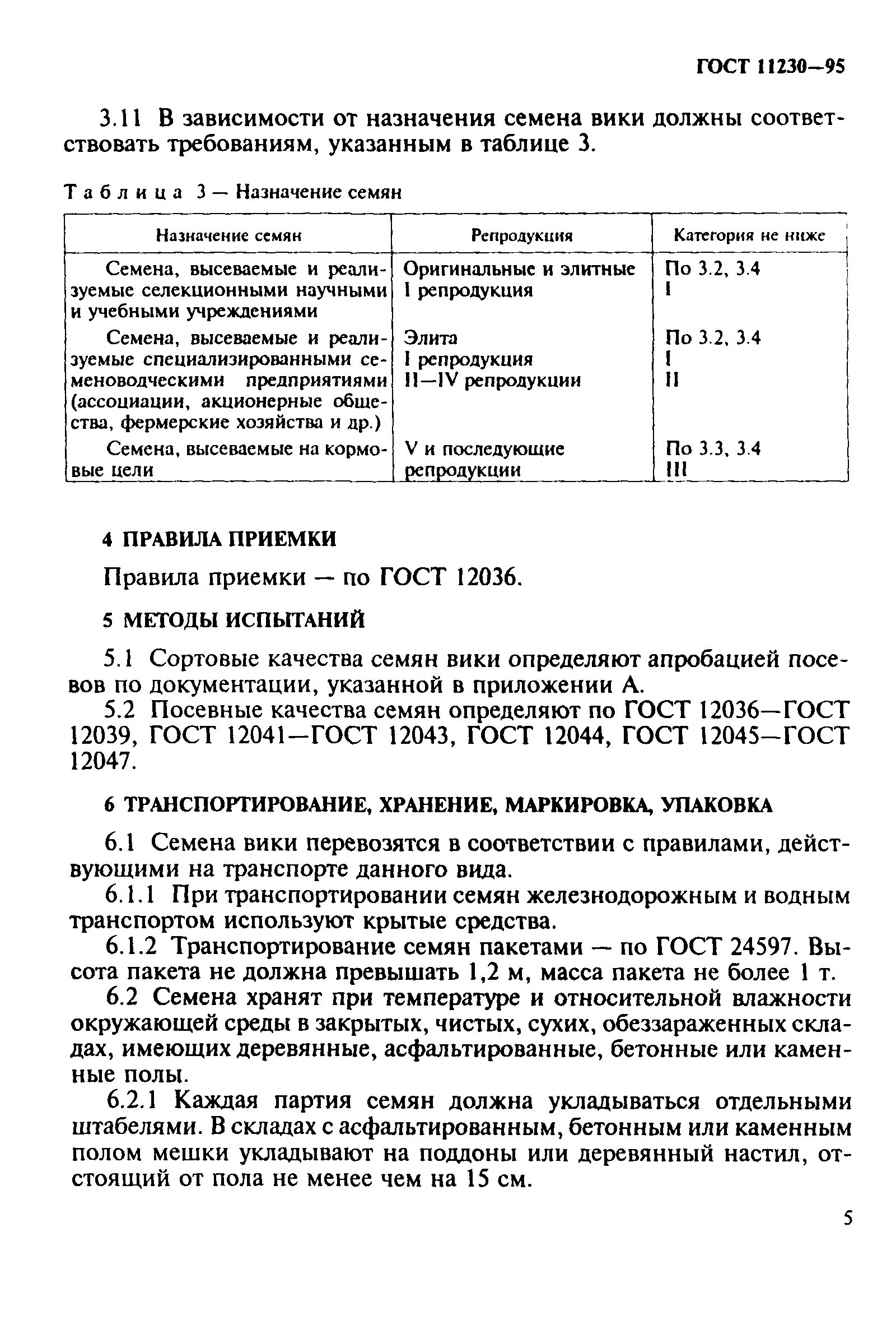 ГОСТ 11230-95