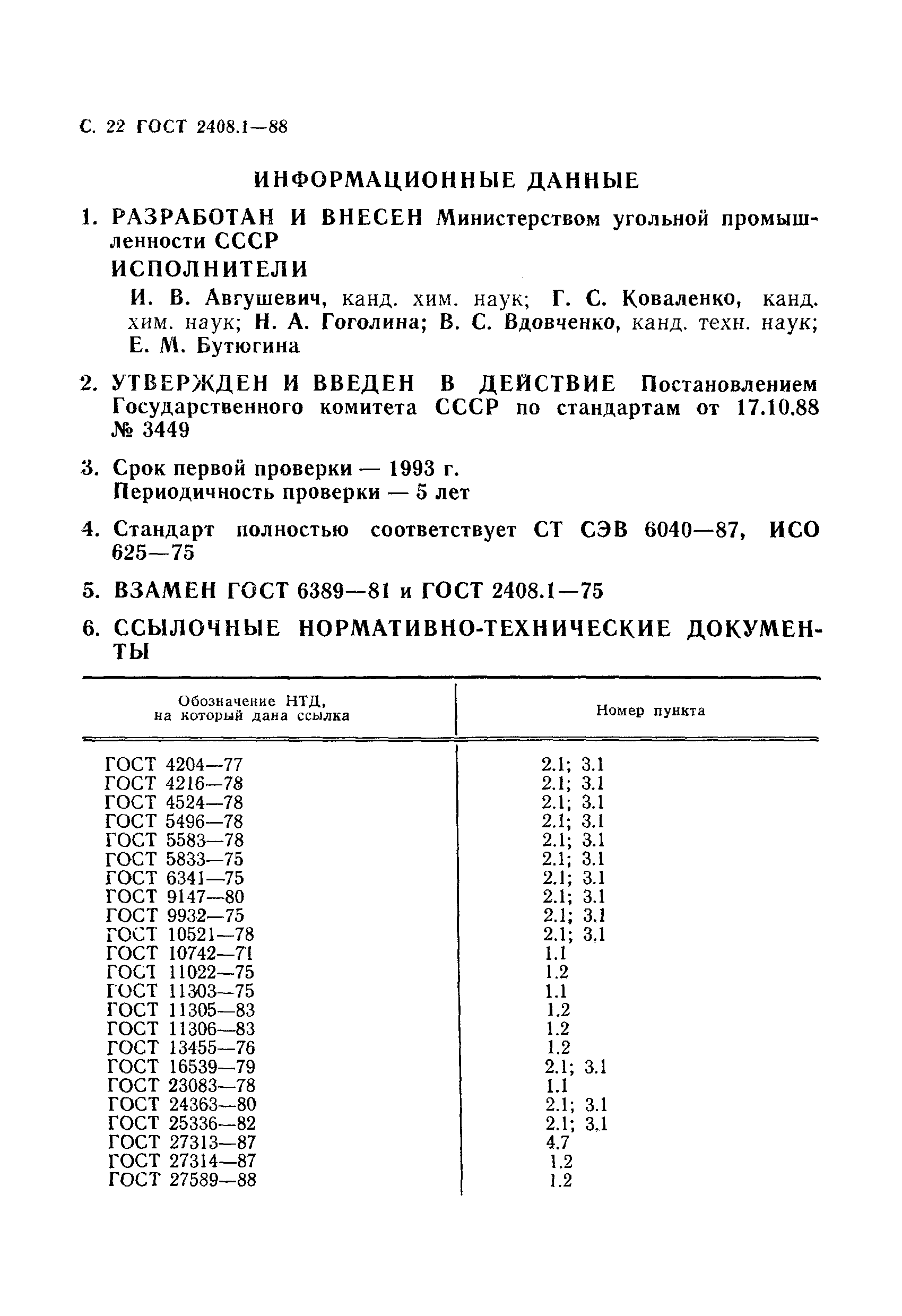 ГОСТ 2408.1-88