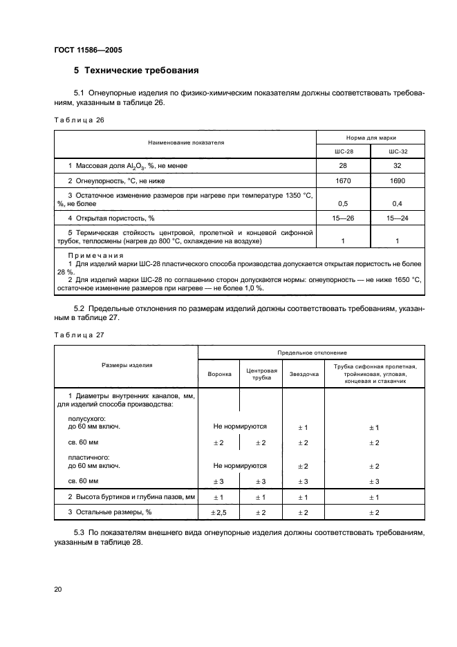 ГОСТ 11586-2005