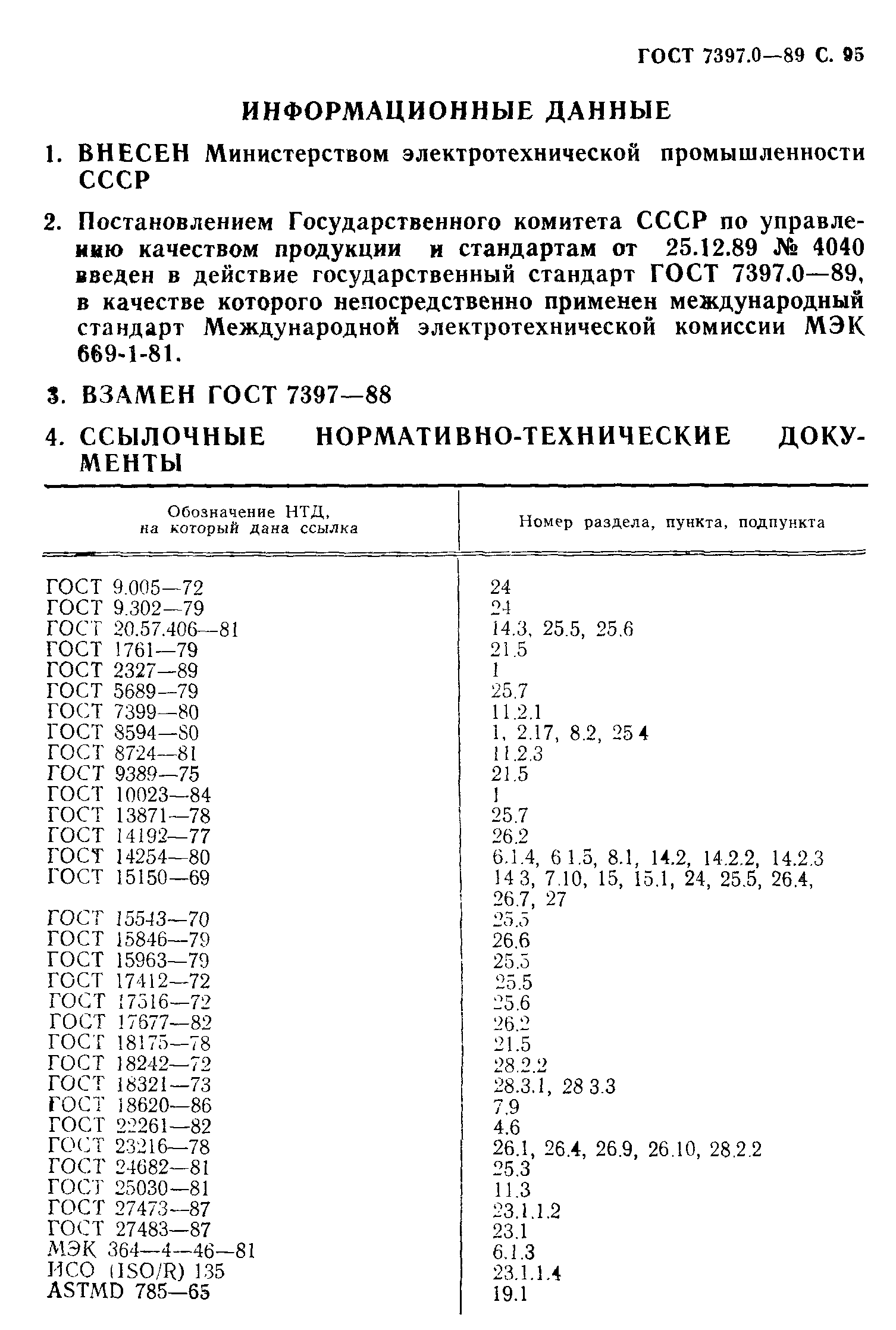 ГОСТ 7397.0-89