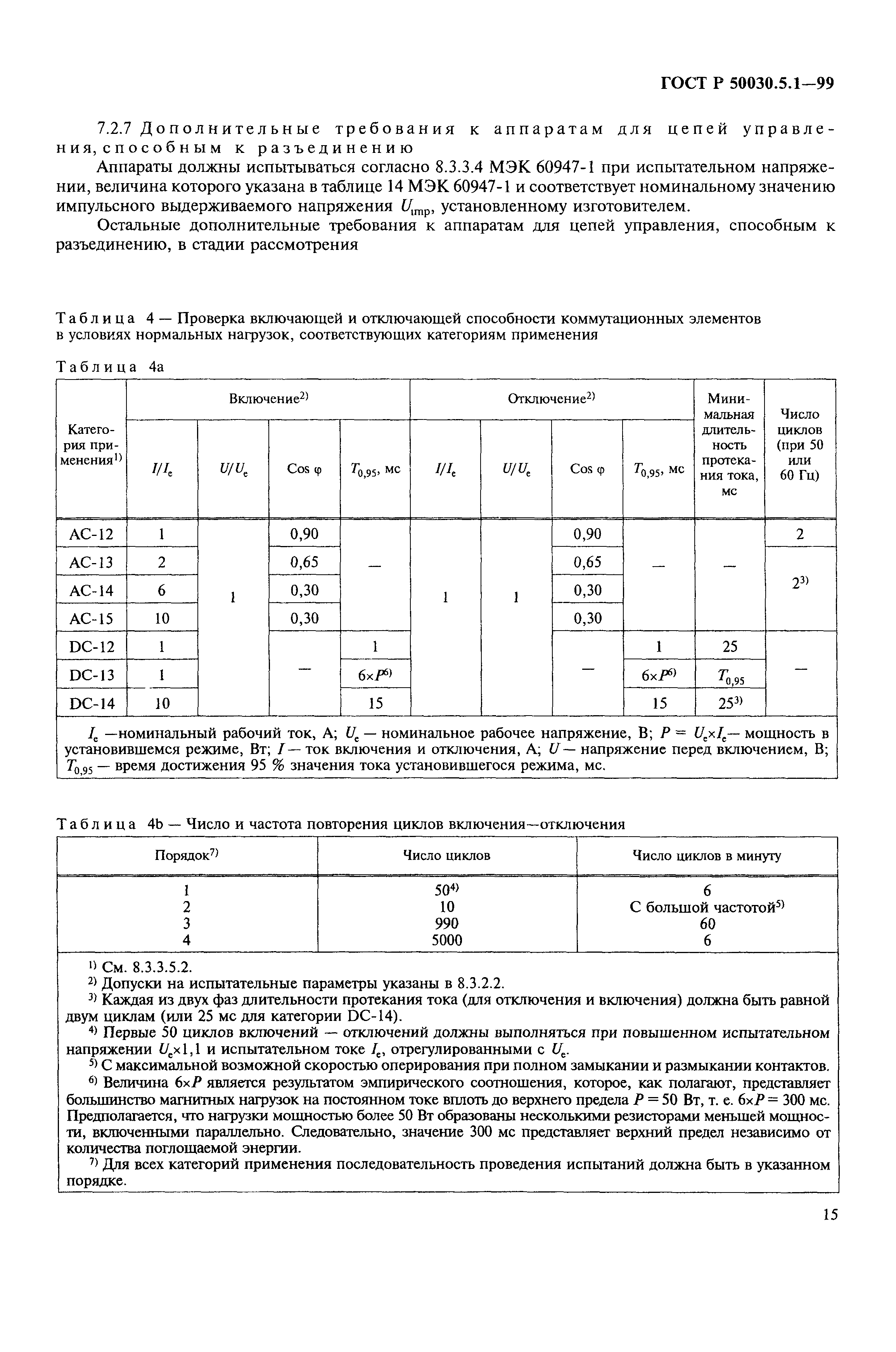 ГОСТ Р 50030.5.1-99