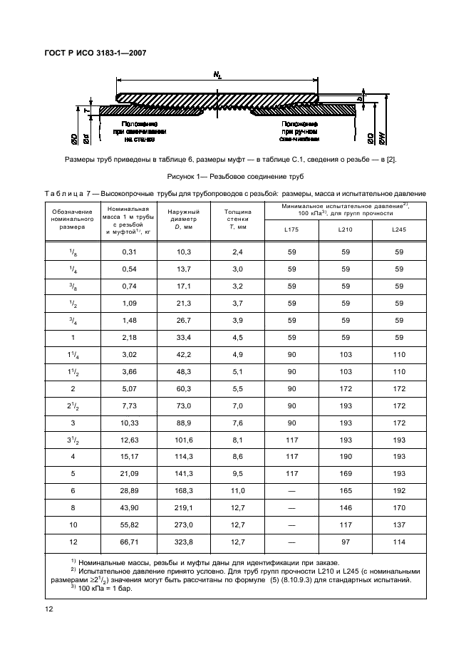 ГОСТ Р ИСО 3183-1-2007