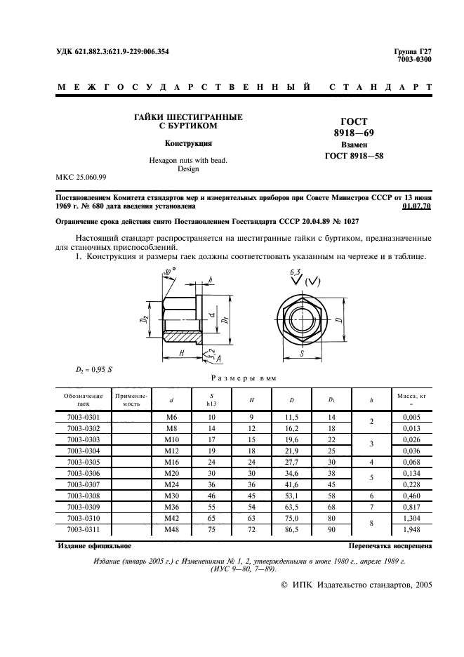 ГОСТ 8918-69