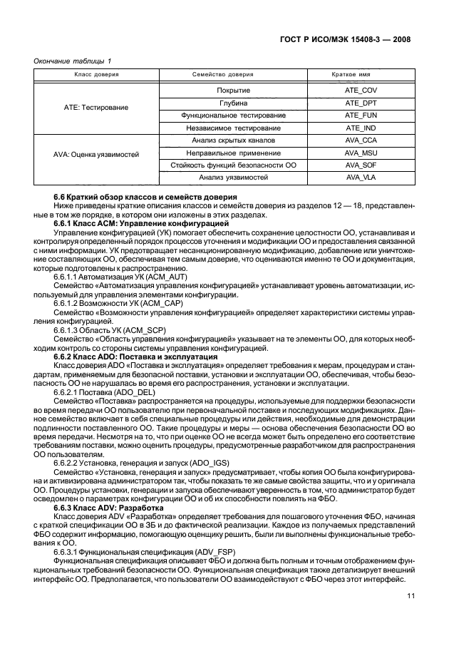 ГОСТ Р ИСО/МЭК 15408-3-2008