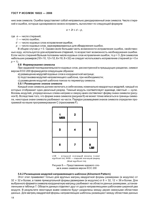 ГОСТ Р ИСО/МЭК 16022-2008