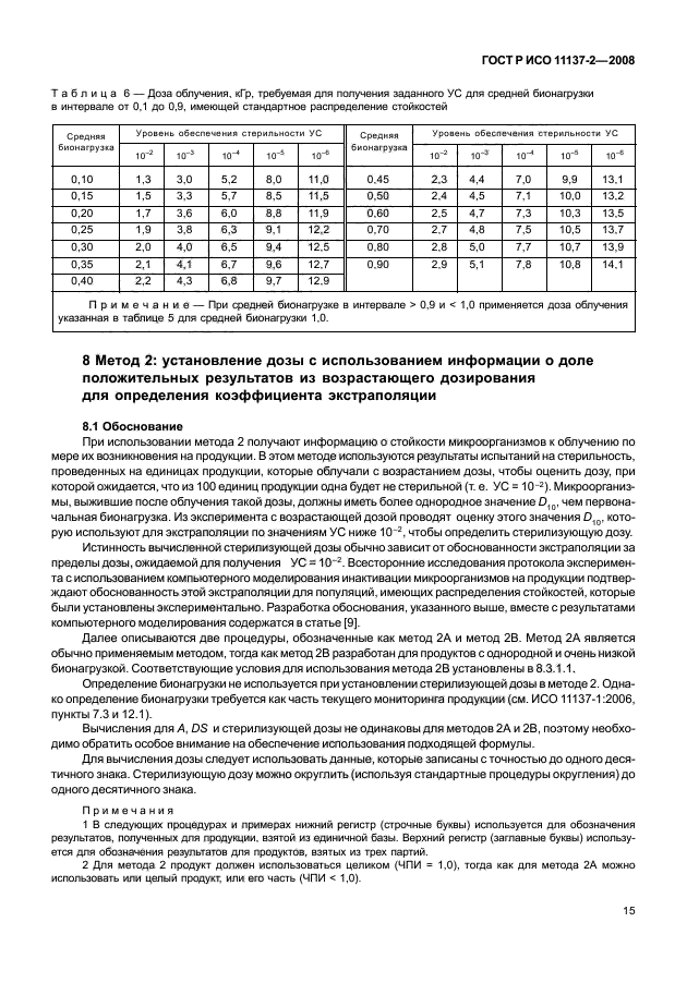 ГОСТ Р ИСО 11137-2-2008