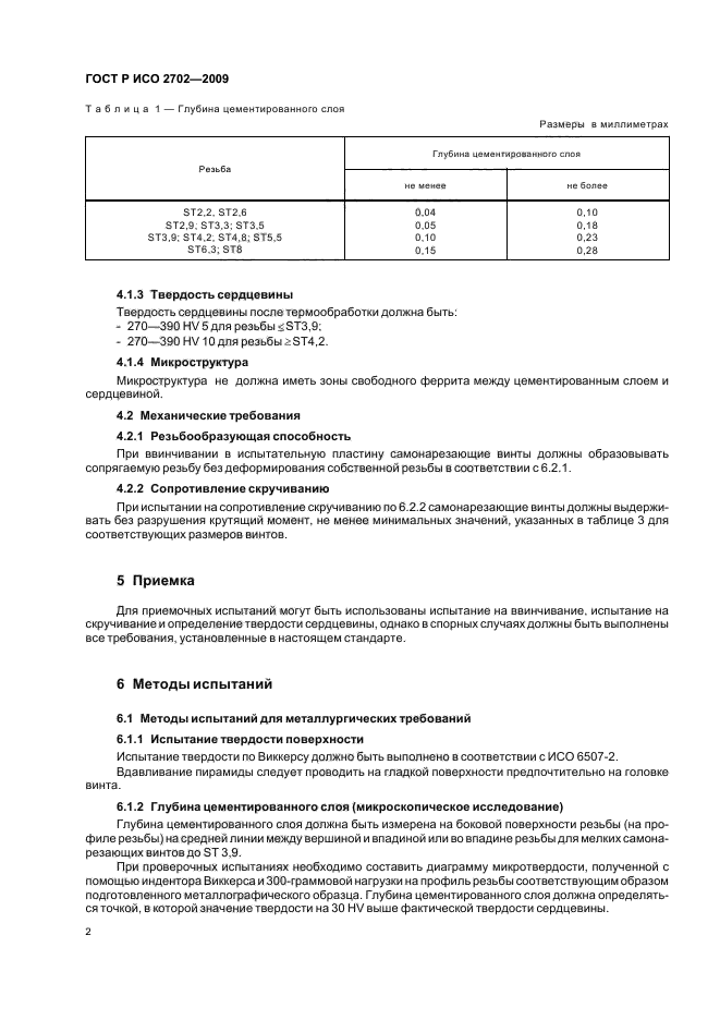 ГОСТ Р ИСО 2702-2009