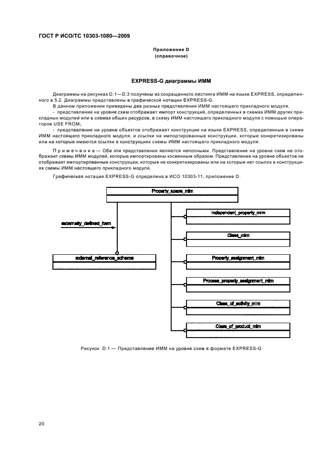 ГОСТ Р ИСО/ТС 10303-1080-2009