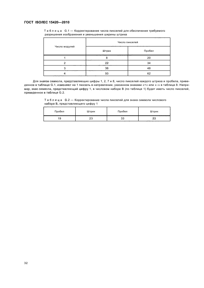 ГОСТ ISO/IEC 15420-2010