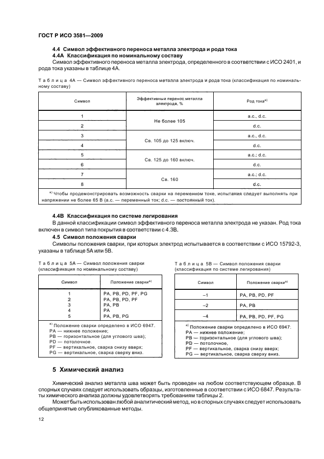 ГОСТ Р ИСО 3581-2009