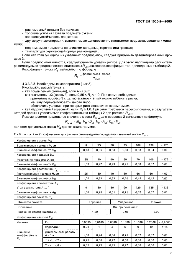 ГОСТ ЕН 1005-2-2005