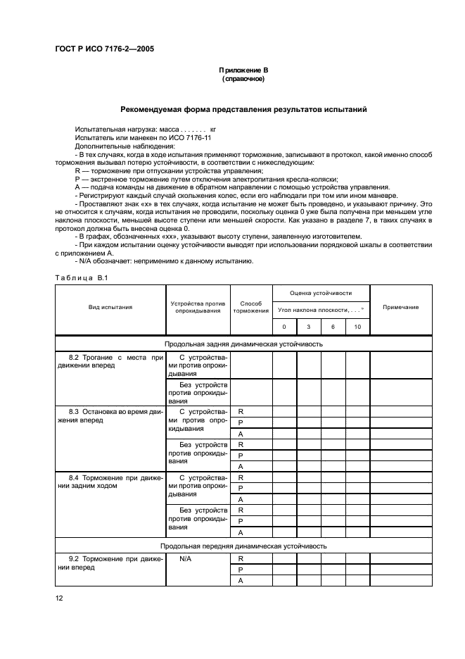 ГОСТ Р ИСО 7176-2-2005