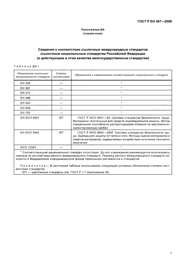 ГОСТ Р ЕН 407-2009