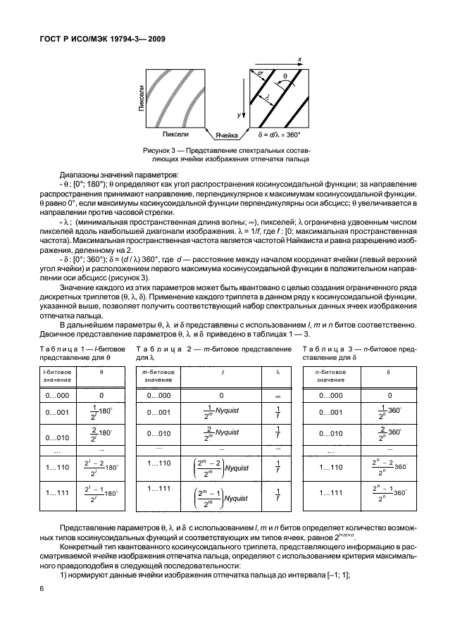 ГОСТ Р ИСО/МЭК 19794-3-2009