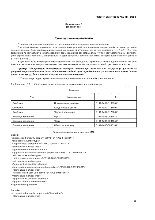 ГОСТ Р ИСО/ТС 22745-30-2009