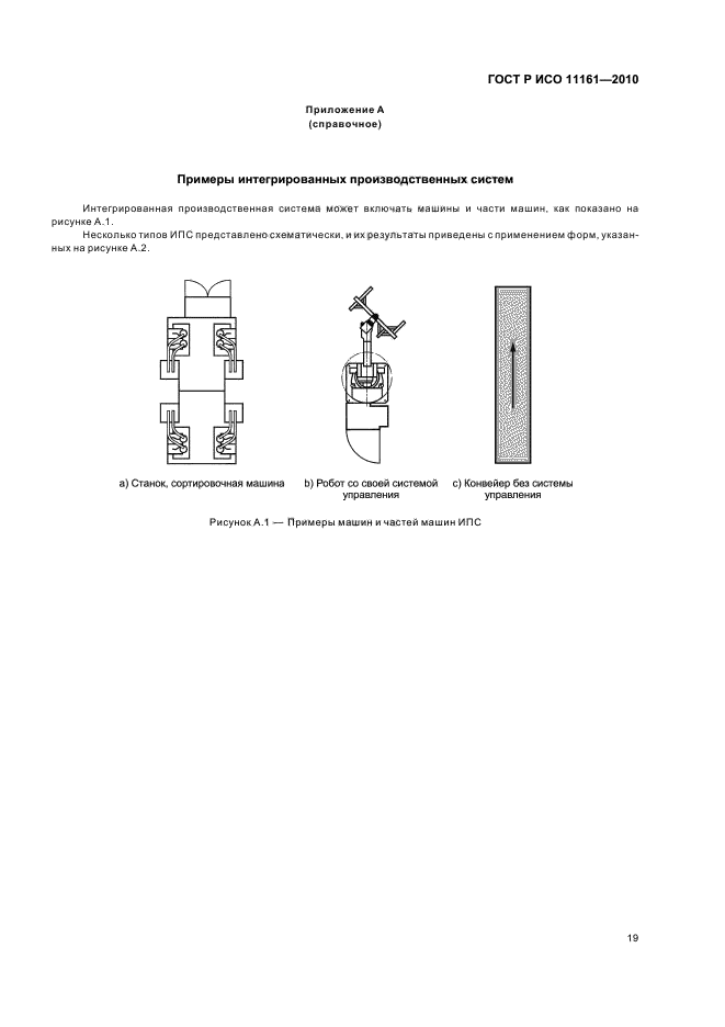 ГОСТ Р ИСО 11161-2010