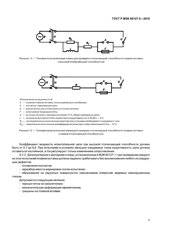 ГОСТ Р МЭК 60127-2-2010