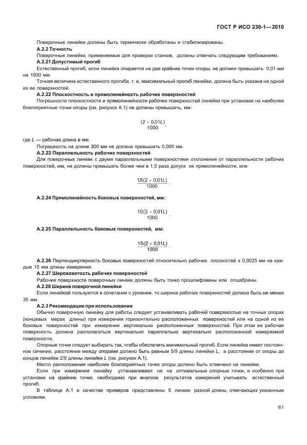 ГОСТ Р ИСО 230-1-2010