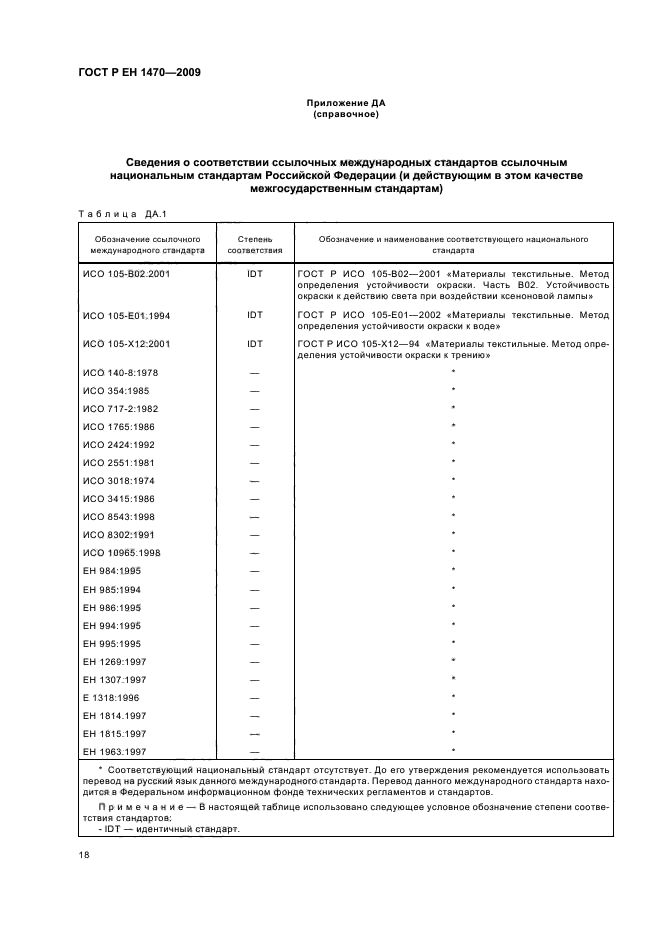 ГОСТ Р ЕН 1470-2009